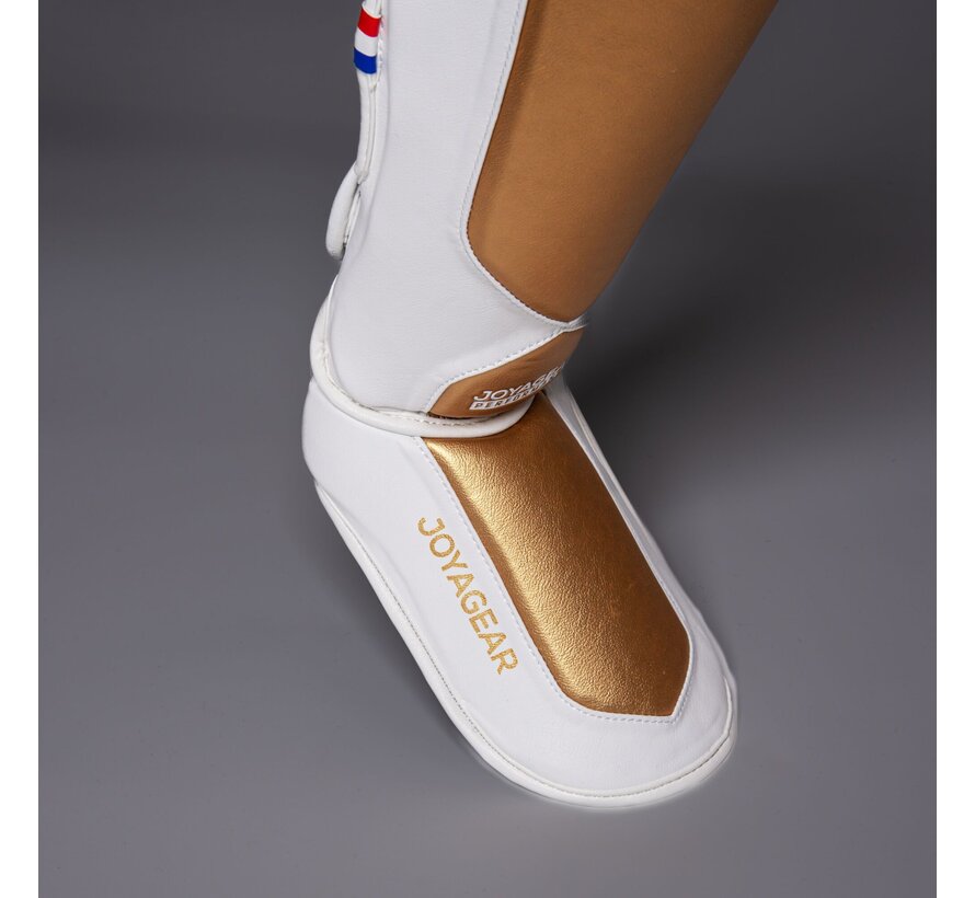 Joyagear Performance Scheenbeschermer Wit/Goud