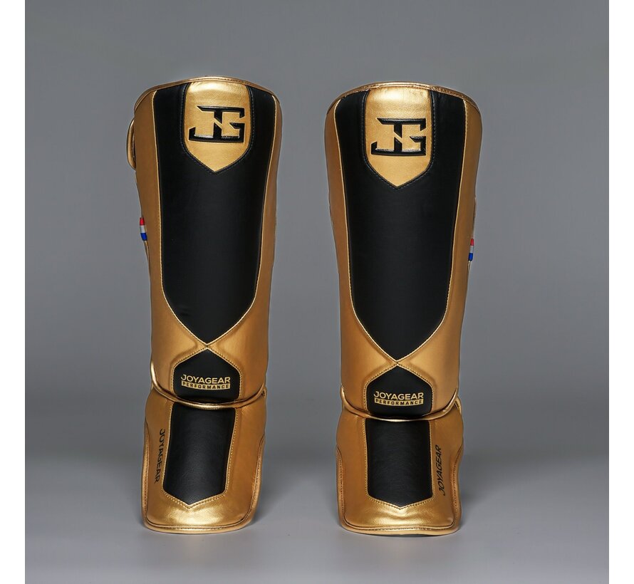 Joyagear Performance Scheenbeschermer Zwart/Goud