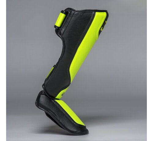 Joya Joyagear Performance Scheenbeschermer Zwart/Limoengroen