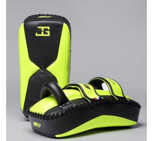 Joya Joyagear Performance Thai Pads Zwart/Limoengroen