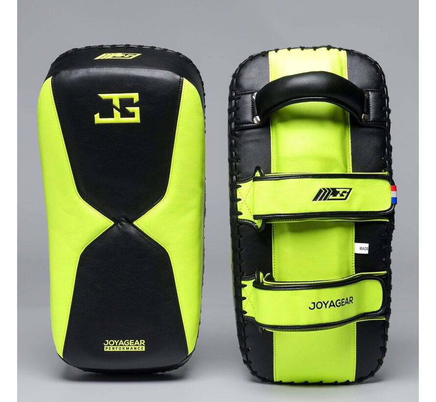 Joyagear Performance Thai Pads Zwart/Limoengroen