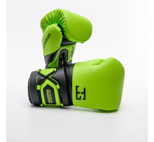 Joya Joyagear Performance Veter Bokshandschoenen Lijmgroen/Zwart
