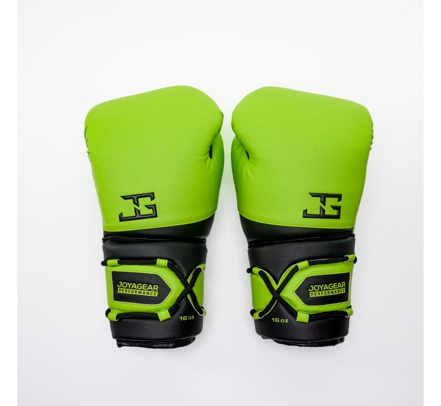 Joyagear Performance Veter Bokshandschoenen Lijmgroen/Zwart