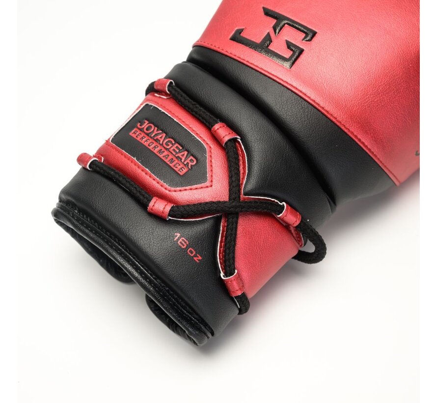 Joyagear Performance Veter Bokshandschoenen Rood/Zwart
