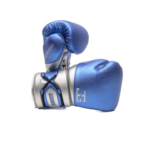Joya Joyagear Performance Veters Bokshandschoenen Blauw/Zilver