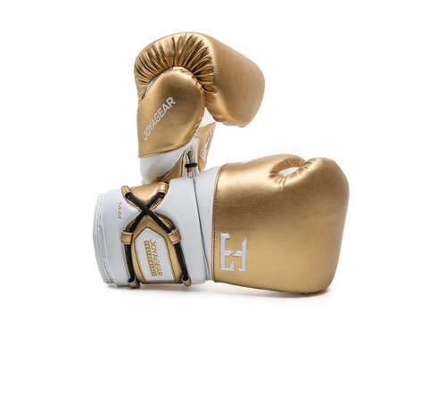 Joya Joyagear Performance Veters Bokshandschoenen Goud/Wit