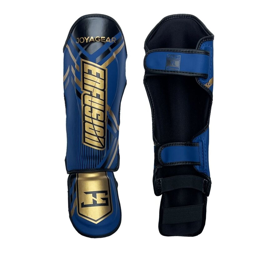 Joyagear X Enfusion Junior Scheenbeschermers Blauw