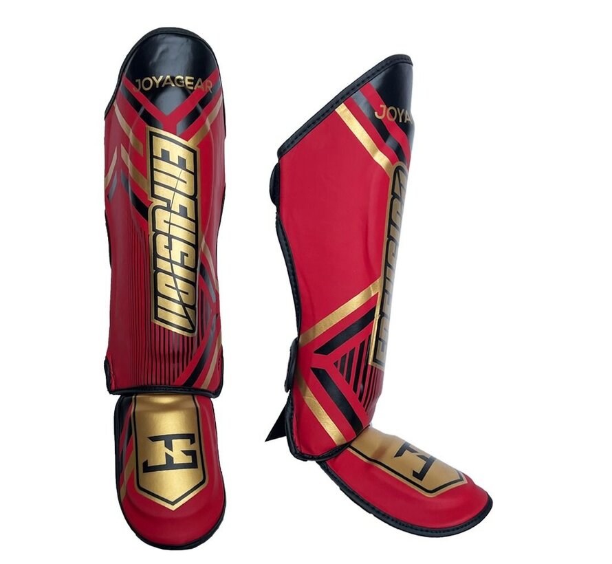 Joyagear X Enfusion Junior Scheenbeschermers Rood