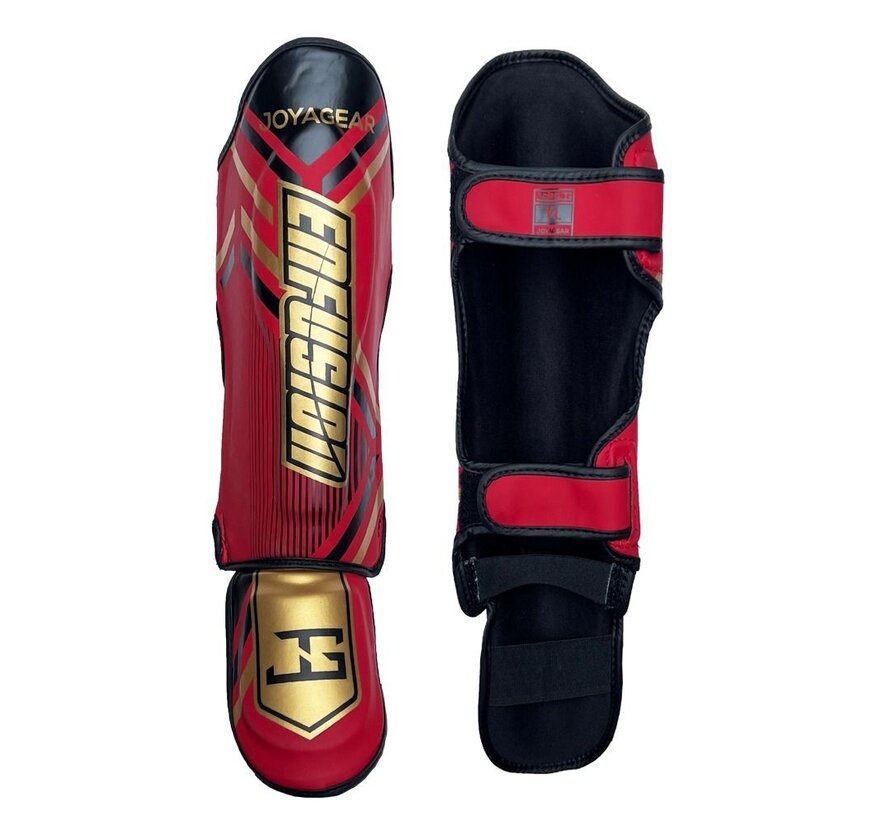 Joyagear X Enfusion Junior Scheenbeschermers Rood