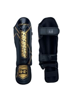 Joya Joyagear X Enfusion Junior Scheenbeschermers Zwart/Goud