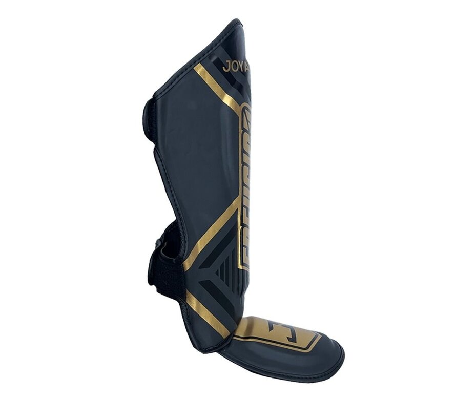 Joyagear X Enfusion Junior Scheenbeschermers Zwart/Goud