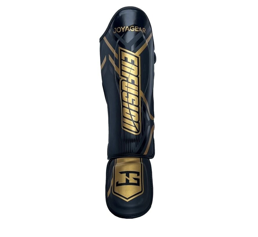 Joyagear X Enfusion Junior Scheenbeschermers Zwart/Goud