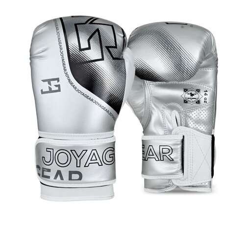 Joya The Joyagear  Evolution  Kickbokshandschoenen - Silver-Wit