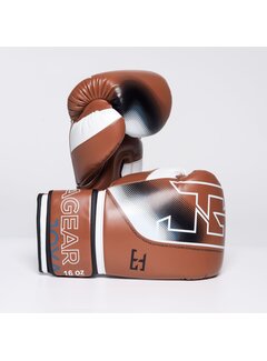 Joya The Joyagear  Evolution Pro  Kickbokshandschoenen - Bruin/Wit