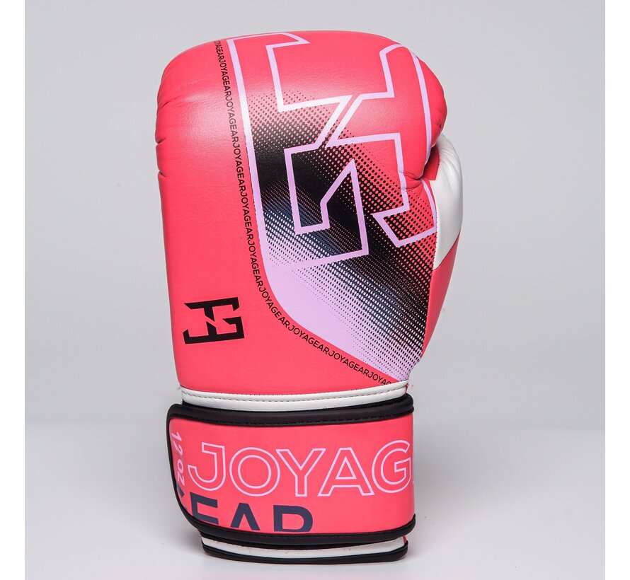 The Joyagear  Evolution Pro  Kickbokshandschoenen - Roze/Wit