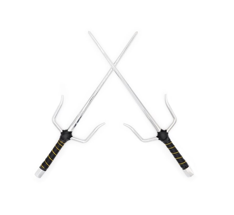 Chrome Staal Octagonal Sais