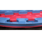 Puzzelmat 1 x 1 m sport 2CM Blauw/Rood- Gratis verzonden