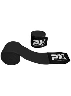 Phoenix PX bokshandbandages 500 cm zwart