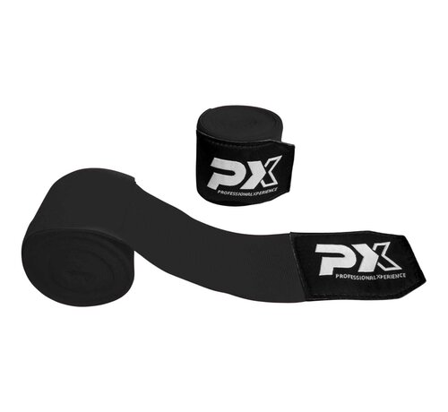 Phoenix PX bokshandbandages 500 cm zwart
