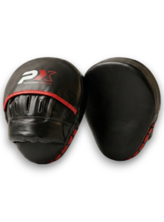 Phoenix PX Focus Mitts paar, zwart-rood, gebogen