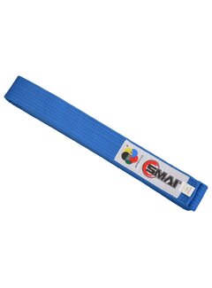 SMAI SMAI WKF wedstrijdriem blauw, 240cm 