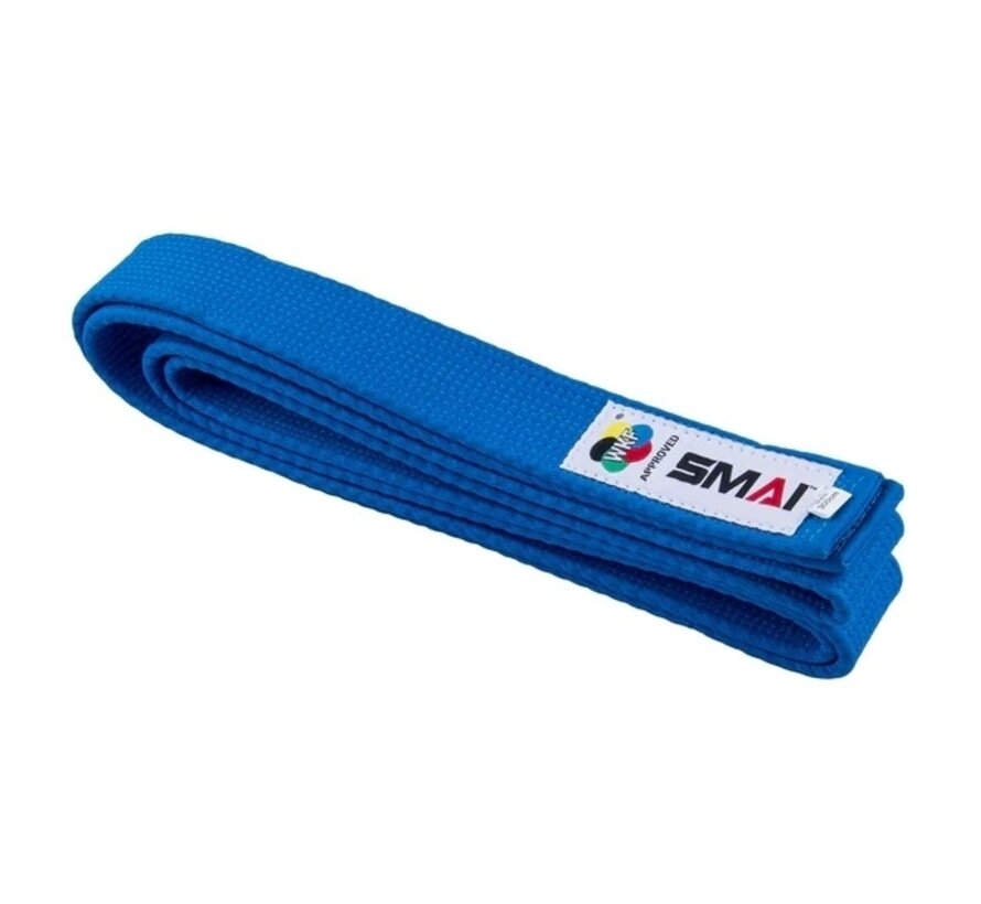 SMAI WKF KATA-riem premium blauw