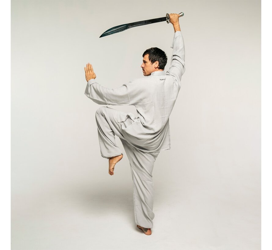 Stalen Kung Fu breedzwaard