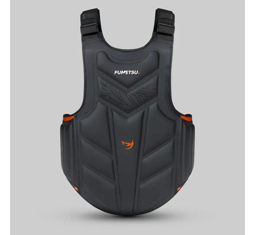Fumetsu Icon Coaching-beschermvest Zwart/Oranje
