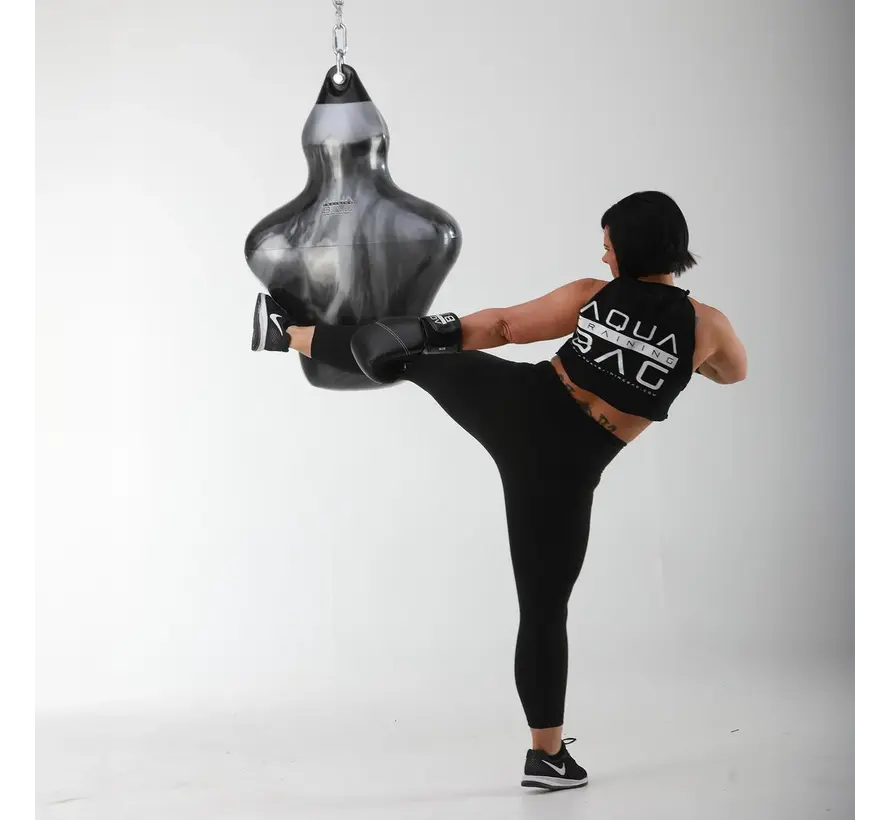 Aqua Bag-bokszak 150 lbs, zwart