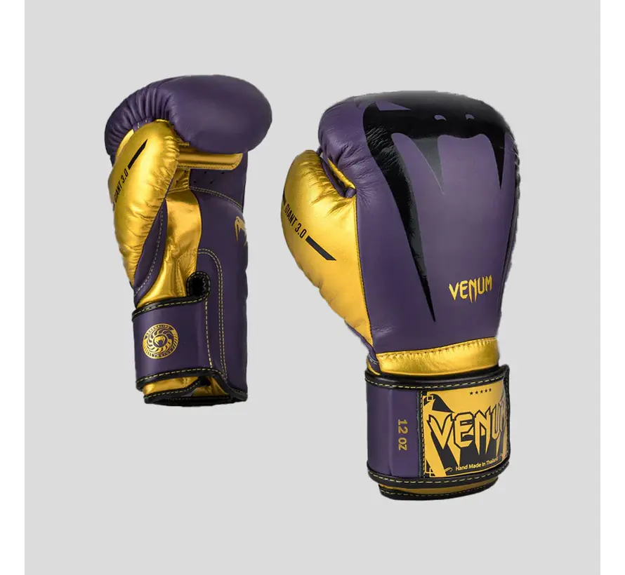 Venum Giant 3.0 Boxing Gloves Dark Purple/Gold