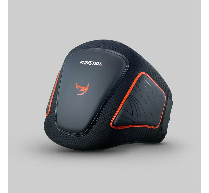 Fumetsu Icon buikbeschermer zwart/oranje