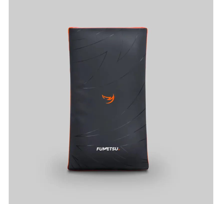 Fumetsu Icon Long Kick Shield Zwart/Oranje