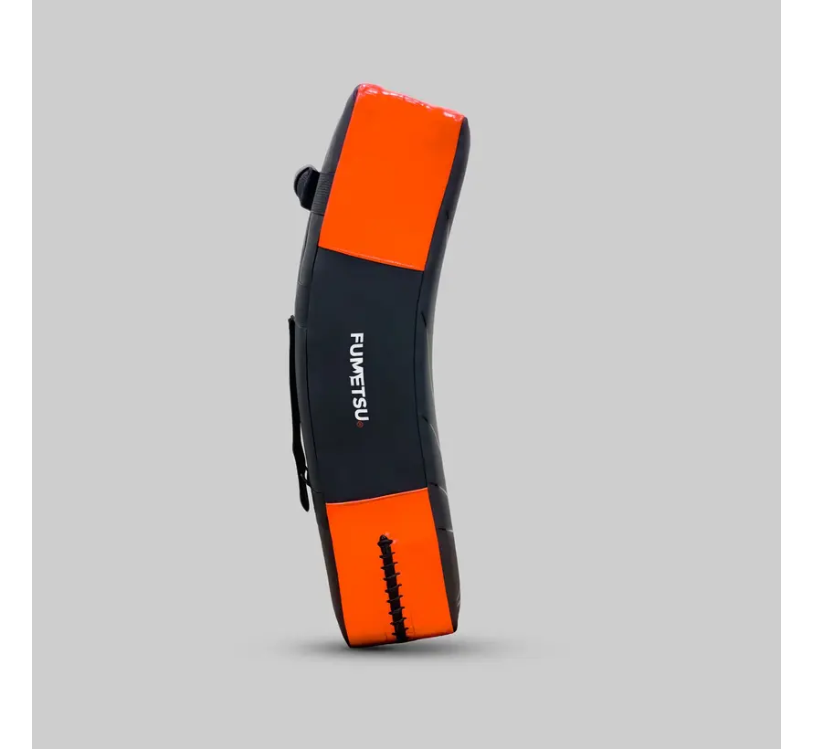 Fumetsu Icon Long Kick Shield Zwart/Oranje