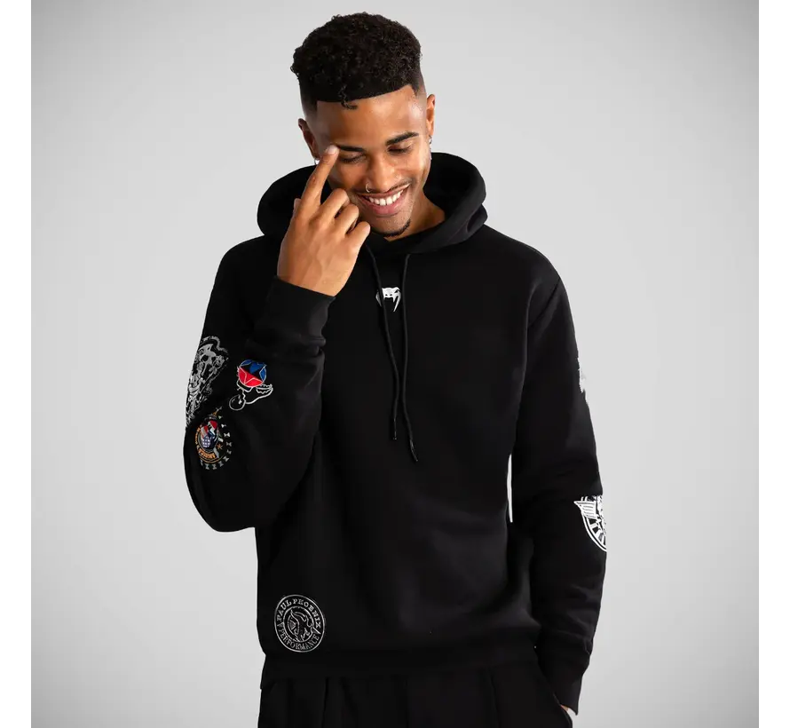 Venum x Tekken 8 Paul Phoenix-hoodie, zwart