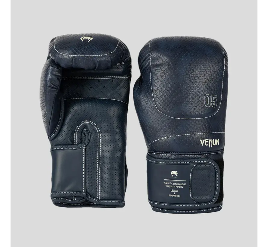 Venum Impact Evo Scales bokshandschoenen, middernachtblauw