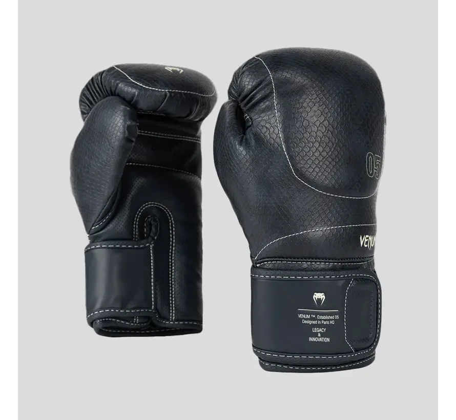 Venum Impact Evo Scales bokshandschoenen, middernachtblauw