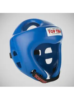 Top Ten Blauwe Top Ten-hoofdbeschermer voor vechtsporten