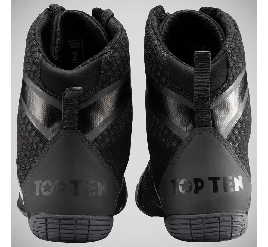 Top Ten Speedmaster boksschoenen zwart/zwart