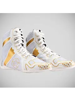 Top Ten Top Ten Speedmaster boksschoenen wit/goud