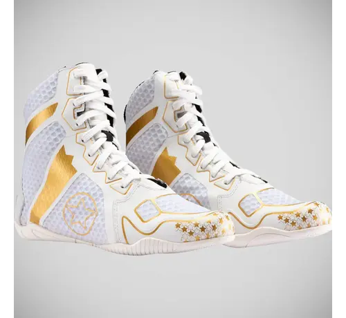 Top Ten Top Ten Speedmaster boksschoenen wit/goud