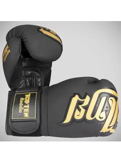Top Ten Top Ten Nong Han bokshandschoenen zwart/goud