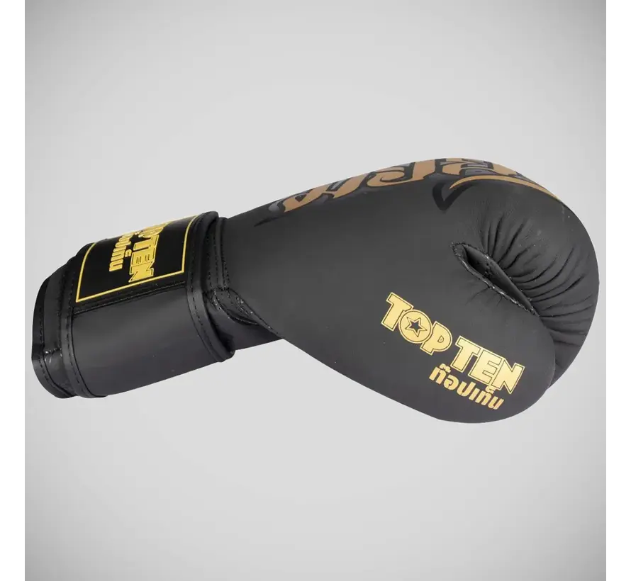 Top Ten Nong Han bokshandschoenen zwart/goud