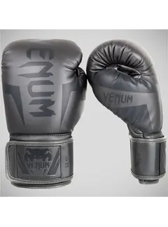 Venum Grijze Venum Elite-bokshandschoenen