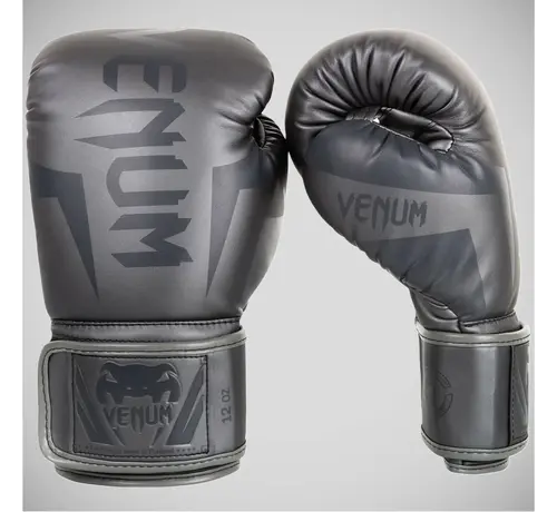 Venum Grijze Venum Elite-bokshandschoenen