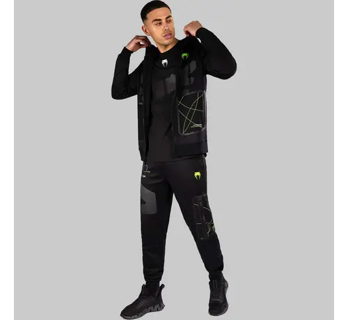 Venum Venum Training Camp 4.0-hoodie Zwart/Neo-groen