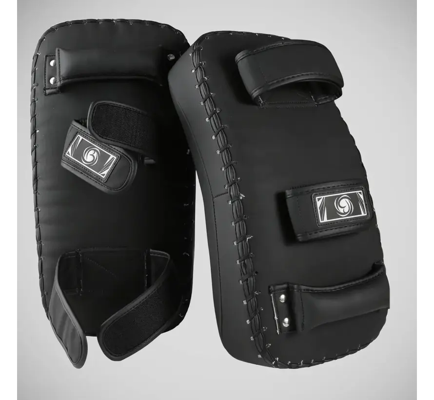 Zwart/witte Bytomic Axis V2 gebogen Thaise handschoenen