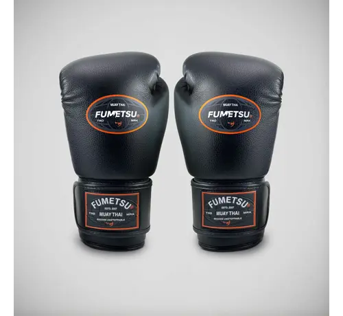 Fumetsu Fumestu FMT1 thaibokshandschoenen, zwart