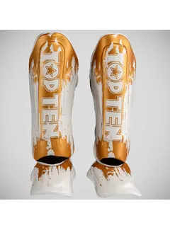 Top Ten Top Ten Power Ink Golden Star enkel- en wreefbeschermers wit/goud