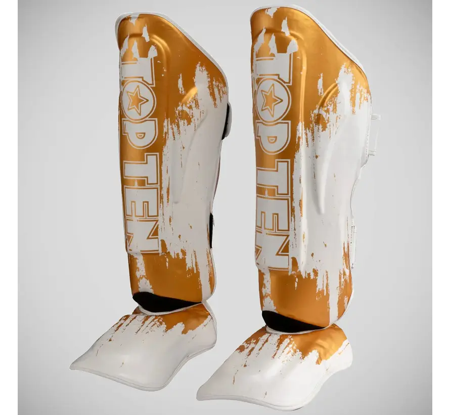 Top Ten Power Ink Golden Star enkel- en wreefbeschermers wit/goud