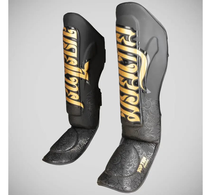 Top Ten Nong Han Shin Wrist Guards Zwart/Goud